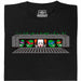IT vs. Turtles - Vista principal Camiseta Negro