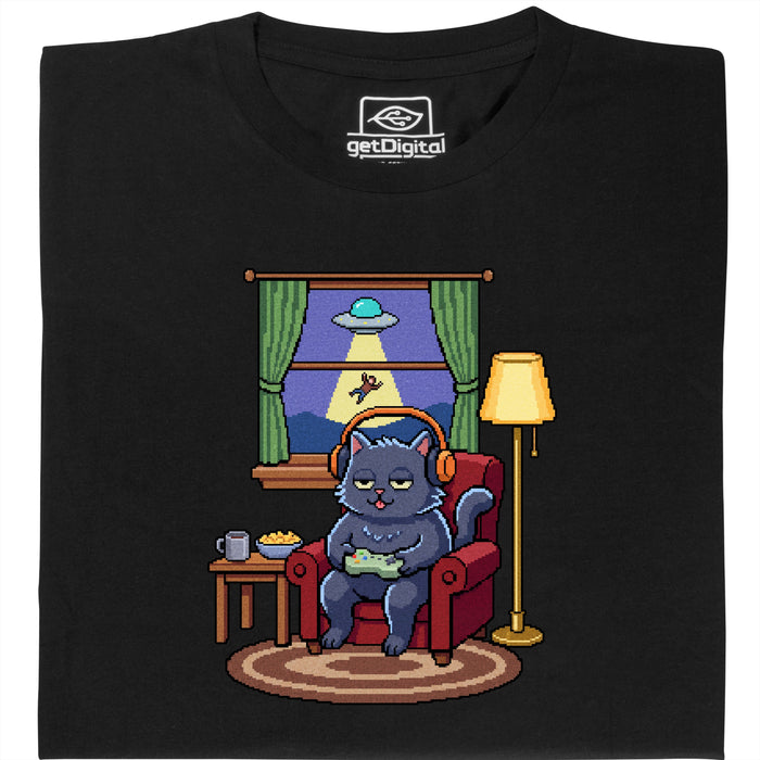 Do Not Disturb - Hauptansicht T-Shirt Schwarz