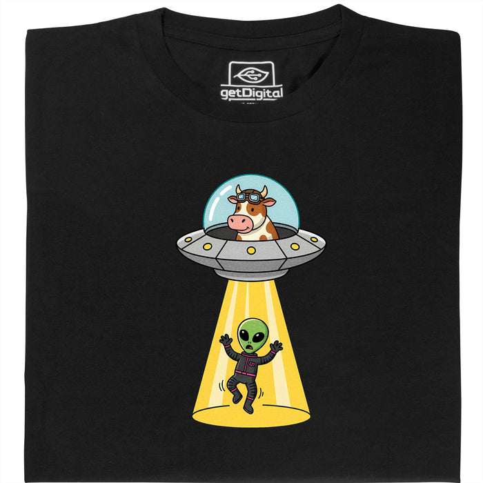 Revenge of the Cow - Vue principale T-shirt Noir