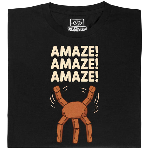 Amaze Amaze Amaze - Hauptansicht T-Shirt Schwarz
