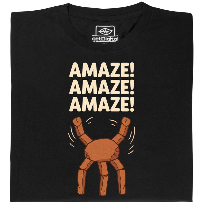 Amaze Amaze Amaze - Vista principale T-Shirt Nero
