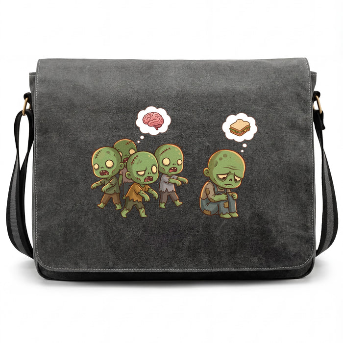 Zombie Vegetarian - Vista frontal Bolsa