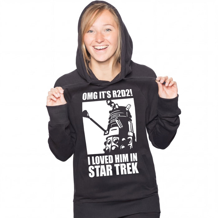 OMG! Le droïde que vous cherchez!  - Sweat à capuche Femme Lara