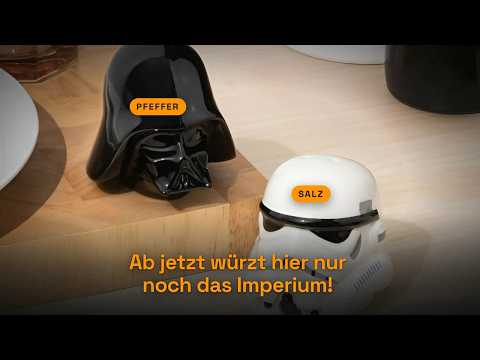 Video: Das Verhör – Star Wars Salz- und Pfefferstreuer