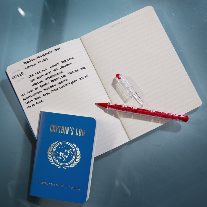 Star Trek Notizbuch Captain's Log
