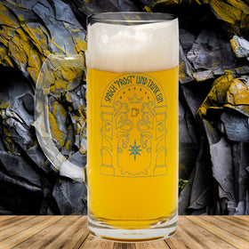 Vaso de cerveza Di salud