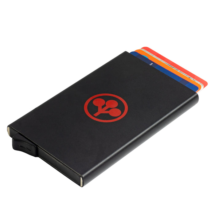 Custodia per carte di credito Cyberpunk Edgerunners Arasaka con protezione RFID