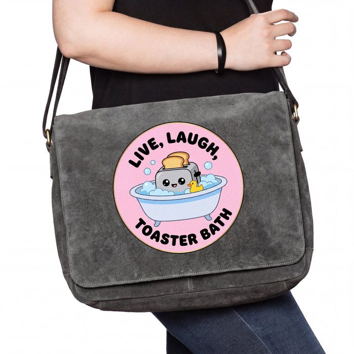 Live, Laugh, Toaster Bath - Tasche
