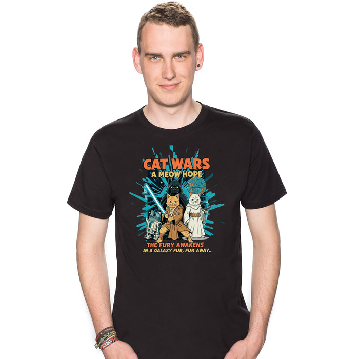 Cat Wars - A Meow Hope - T-Shirt Man Colin