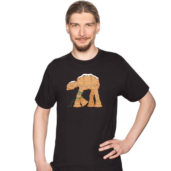 Stolperkeks - Lebkuchen-Läufer in der Lichterkette - T-Shirt Mann David