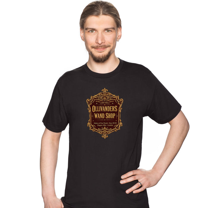 Ollivanders Wand Shop - T-Shirt Mann David