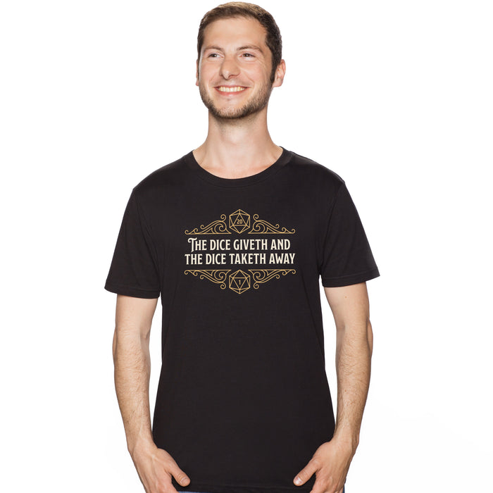 The Dice Giveth and the Dice Taketh Away - T-shirt Uomo Tobi