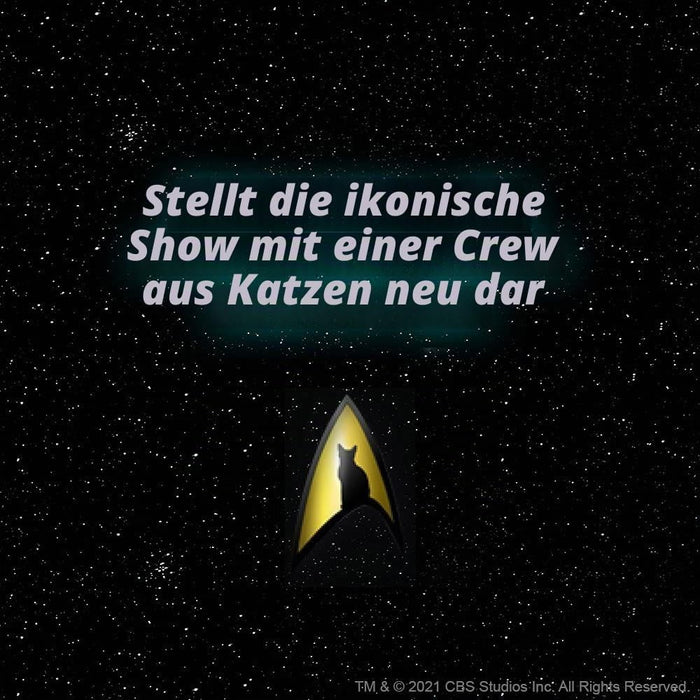 Star Trek Gatti Puzzle 1000 Pezzi - Gatti nello Spazio