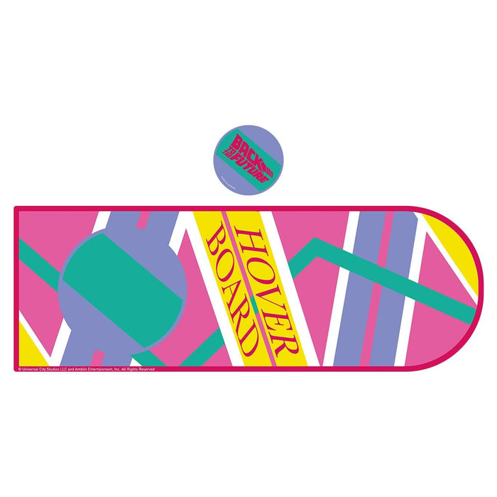 Back to the Future Hoverboard XL Desk Pad &amp; Coaster Set
