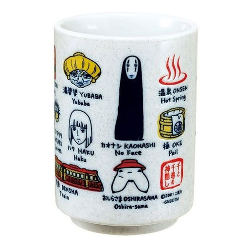 Le Voyage de Chihiro Tasse à Thé Japonaise Personnages