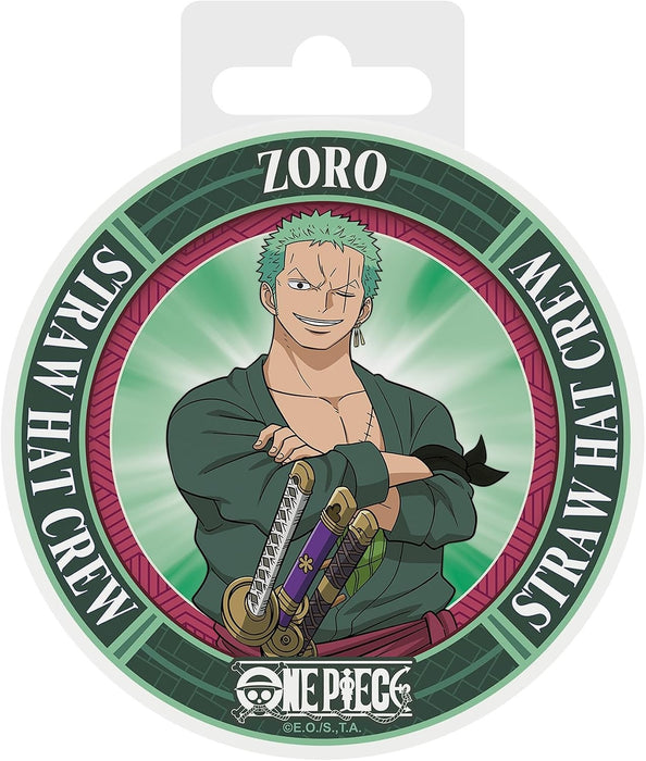 One Piece Roronoa Zoro onderzetter detail weergave