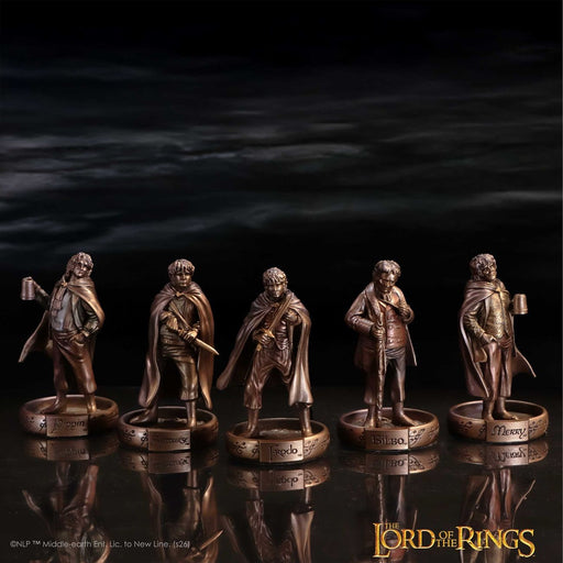 Le Seigneur des Anneaux Ensemble de Figurines - Les Hobbits de la Comté (5 Figurines)
