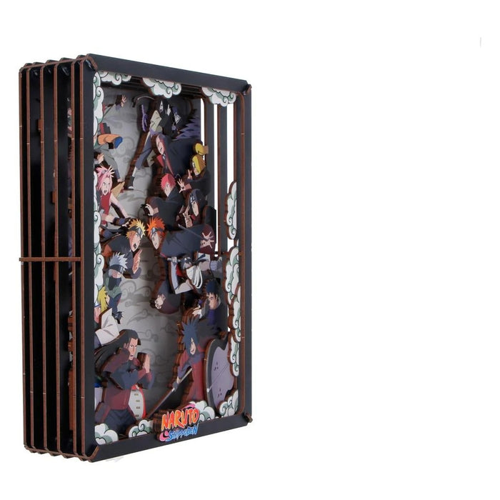 Naruto Shippuden Wood Theatre Building Set – Battle Scene