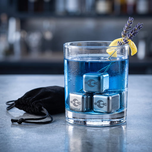 Star Trek Andorian Frost Crystals – Glaçons en Acier Inoxydable Édition Limitée