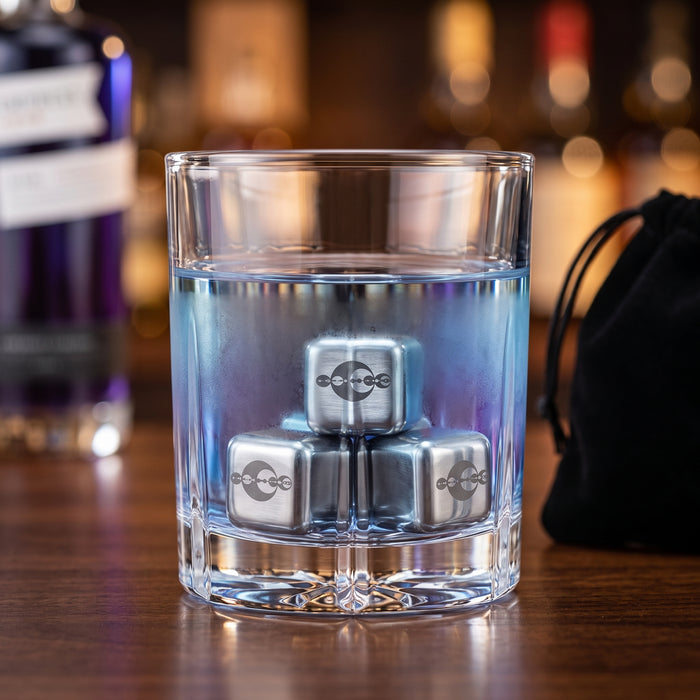 Star Trek Andorian Frost Crystals – Glaçons en Acier Inoxydable Édition Limitée