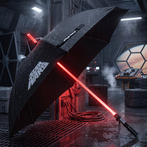 Parapluie Premium LED Star Wars - Sabre Laser de Dark Vador
