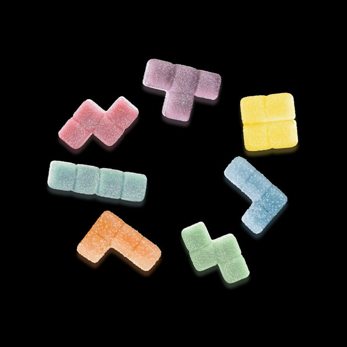 Fandom Snacks Foam Gums Tetris (Sour) – 125g Fruit Gummies