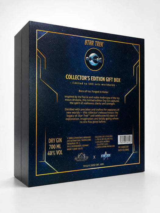 Star Trek Andorian Frost Gin Collector's Edition