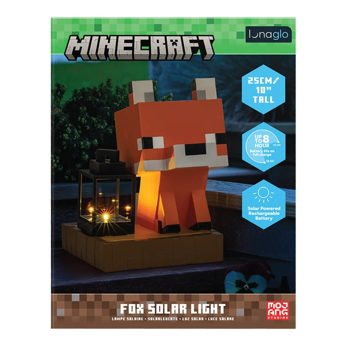Minecraft Fox Solar Lamp