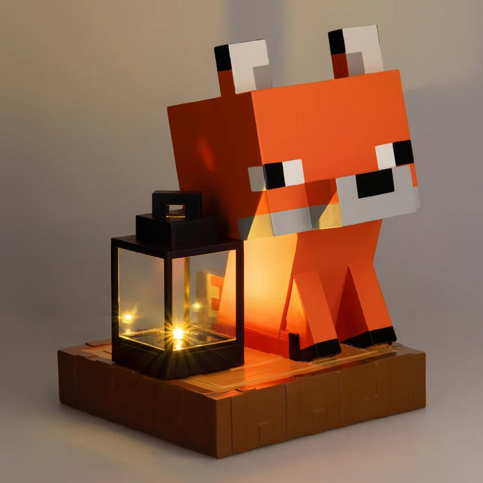 Minecraft Fox Solar Lamp