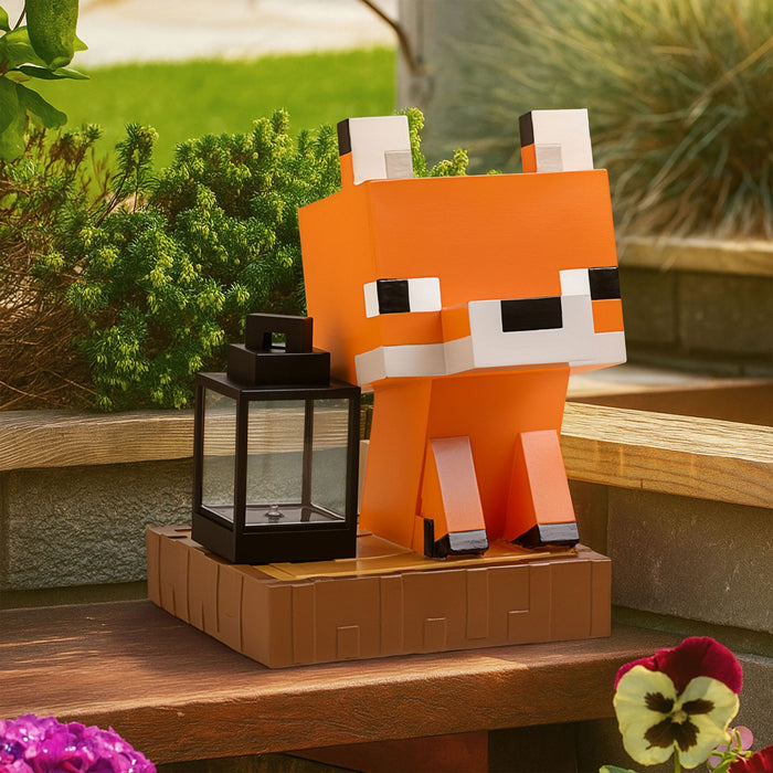 Minecraft Fox Solar Lamp