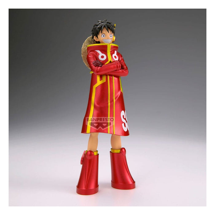 One Piece Statua Monkey D. Luffy (outfit di Egghead)