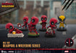 Set di figure Deadpool & Wolverine Mini Egg Attack