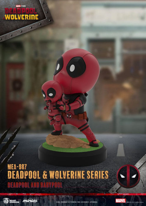 Set di figure Deadpool & Wolverine Mini Egg Attack