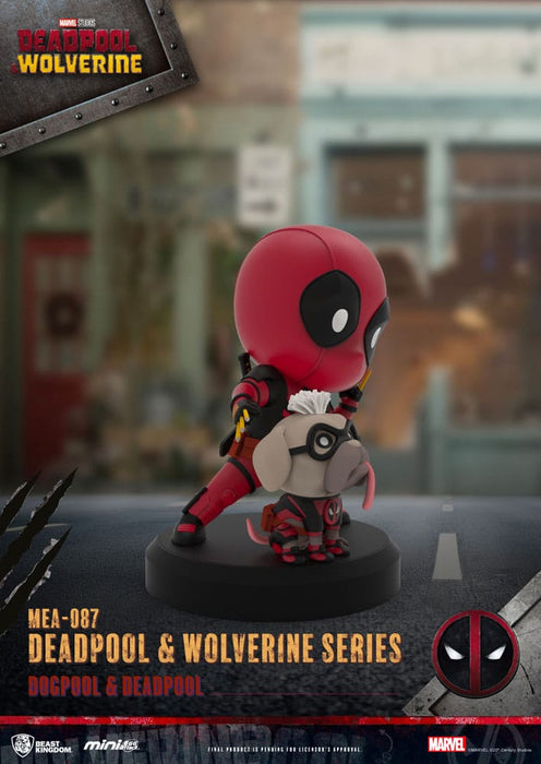 Set di figure Deadpool & Wolverine Mini Egg Attack