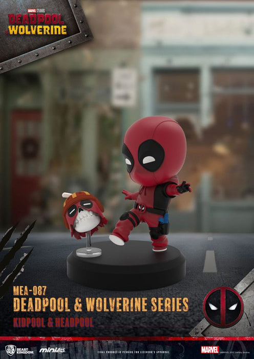 Set di figure Deadpool & Wolverine Mini Egg Attack