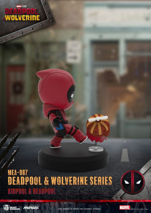 Set di figure Deadpool & Wolverine Mini Egg Attack
