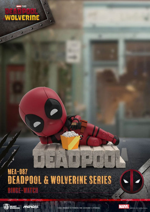 Set di figure Deadpool & Wolverine Mini Egg Attack