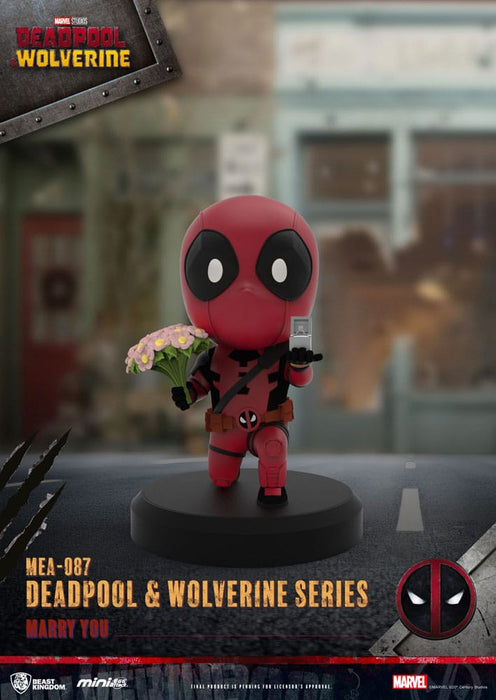 Set di figure Deadpool & Wolverine Mini Egg Attack