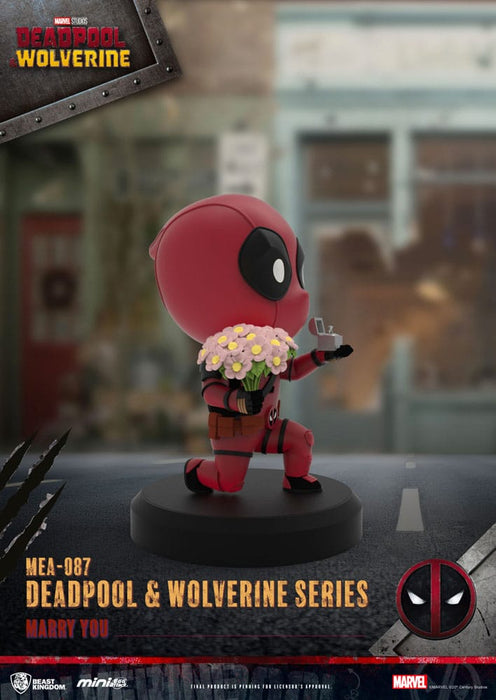 Set di figure Deadpool & Wolverine Mini Egg Attack