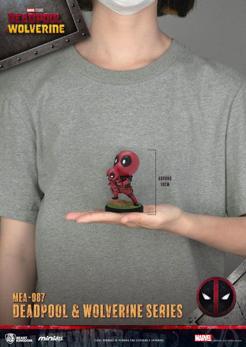 Set di figure Deadpool & Wolverine Mini Egg Attack