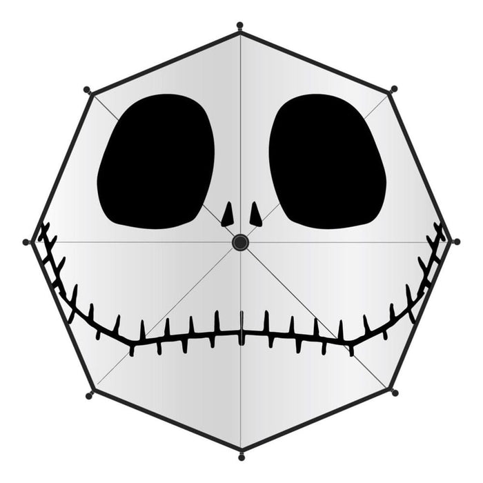 Nightmare Before Christmas paraplu Jack Skellington gezichtsmotief