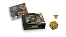 Dungeons & Dragons Metallwürfel Dragon Scale Gold (7er-Set)