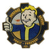 Fallout Vault Boy Resinschild (Surface Never, Vault Forever)