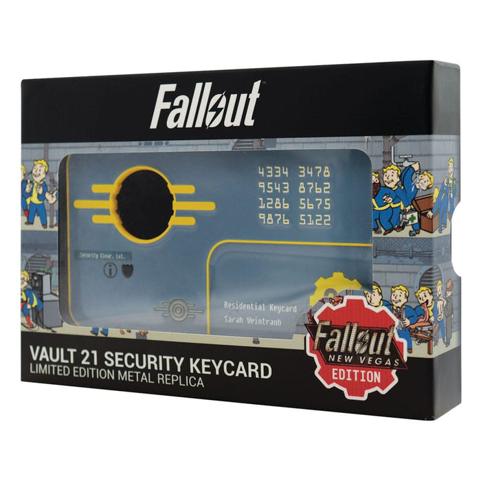 Replica della keycard Vault 21 di Fallout New Vegas (Limited Edition)