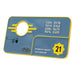 Replica della keycard Vault 21 di Fallout New Vegas (Limited Edition)