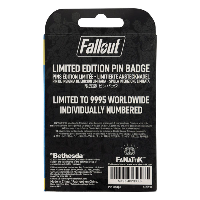 Pin Fallout Vault Boy Carisma
