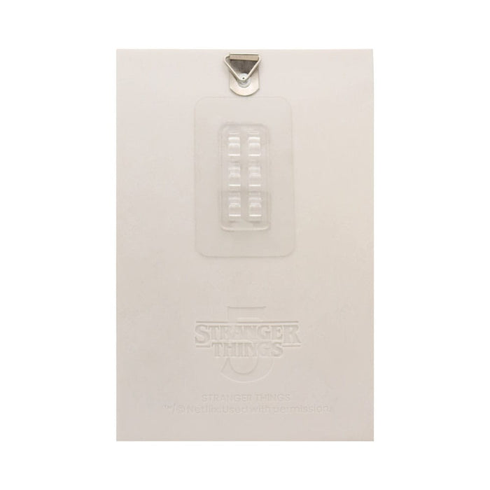 Placa de pared vidriera de la casa Creel de Stranger Things