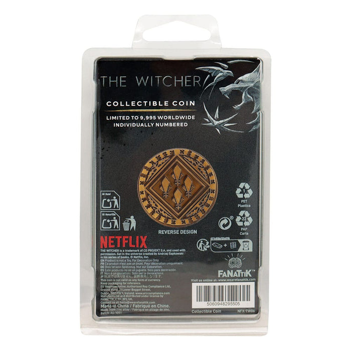 The Witcher Moneda de Colección Toss a Coin to Your Witcher