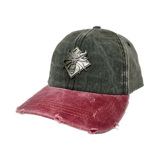 The Witcher III Baseballcap Wolvenmedaillon Vintage
