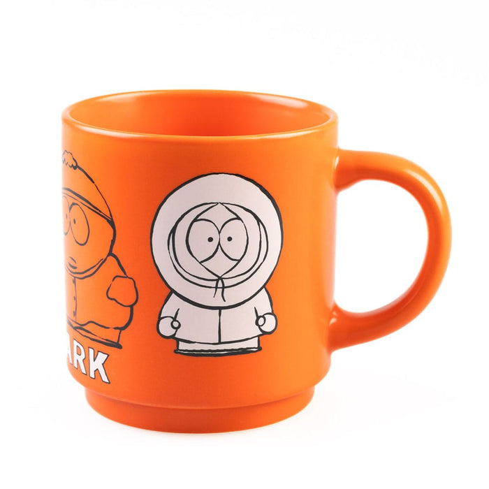 Set di tazze South Park (4 tazze in ceramica impilabili con supporto)